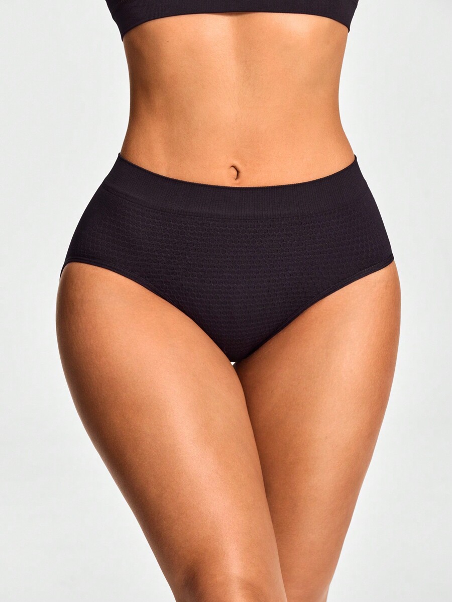 Seamless Mid-Rise Padded Brief - Seamless Underwear Women 评论和价格