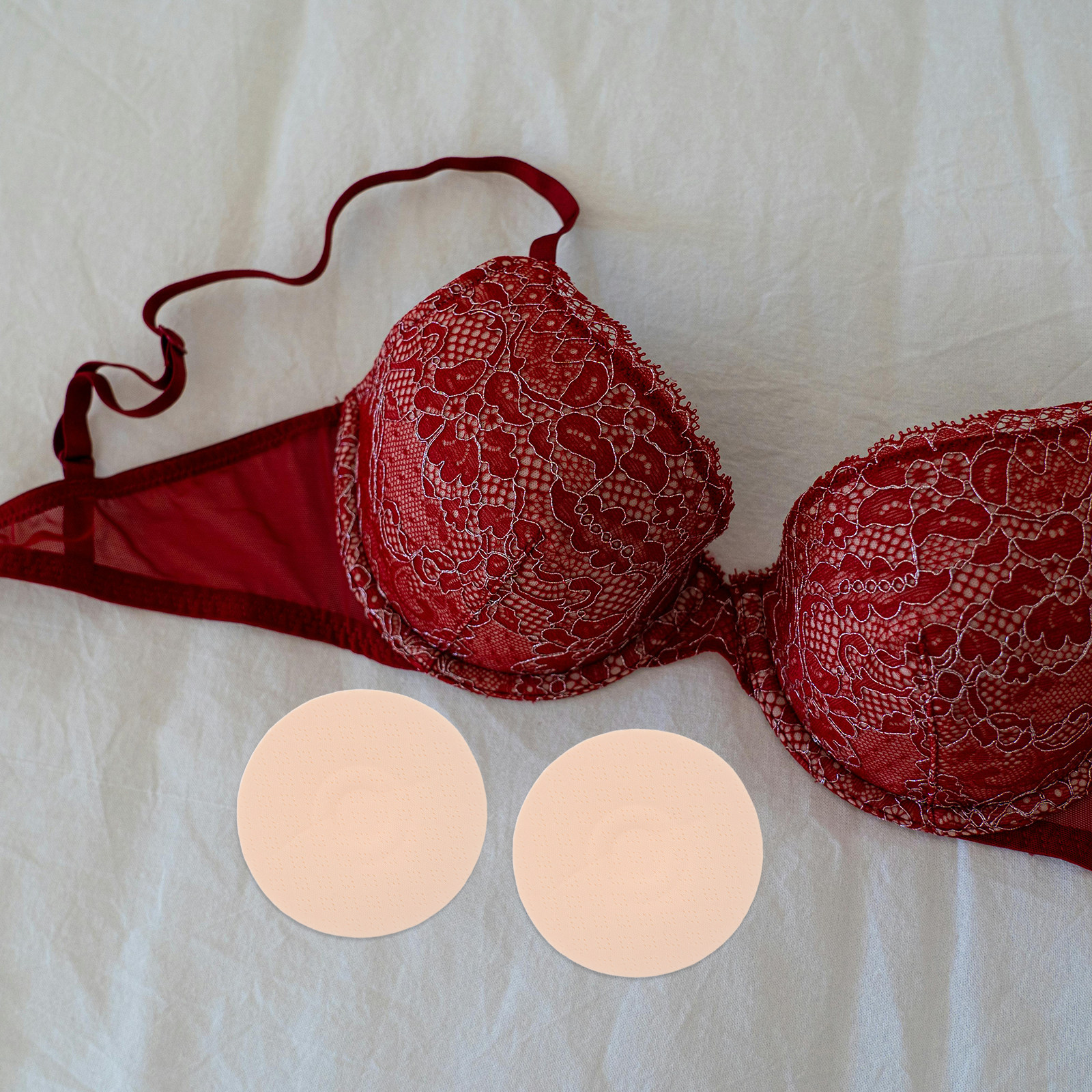 3Pairs Skin Color Nipple Cover - Nipple Cover Pasties 评论和价格