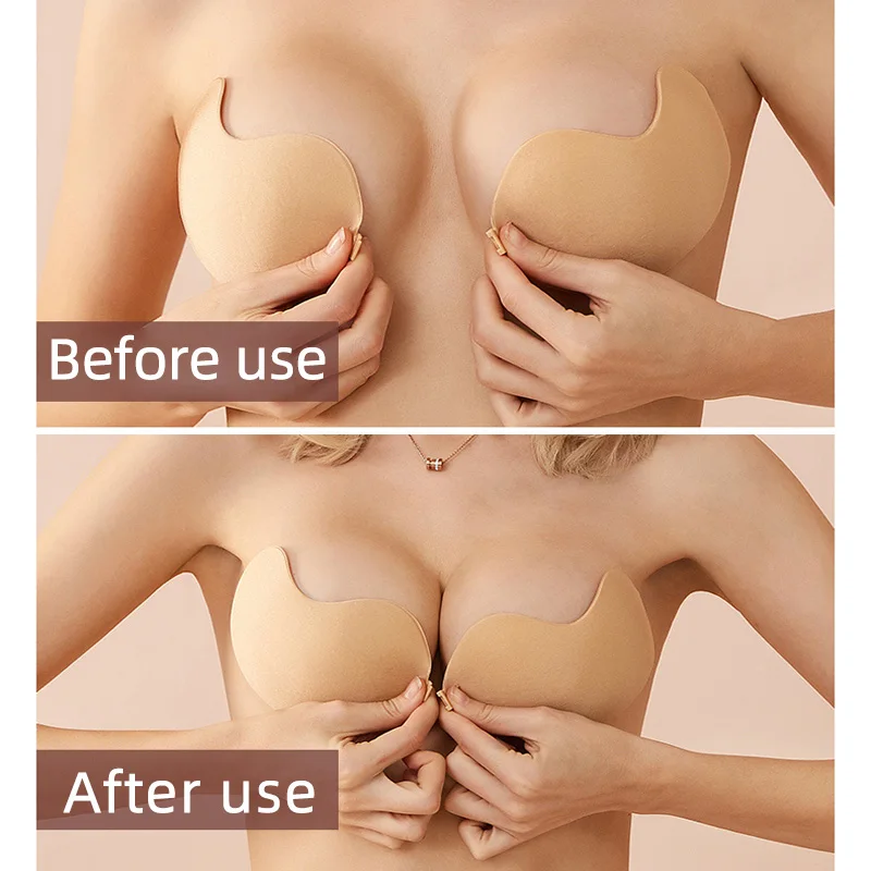 Sexy Women's bra Invisible Pus - Silicone Bra Adhesive 评论和价格