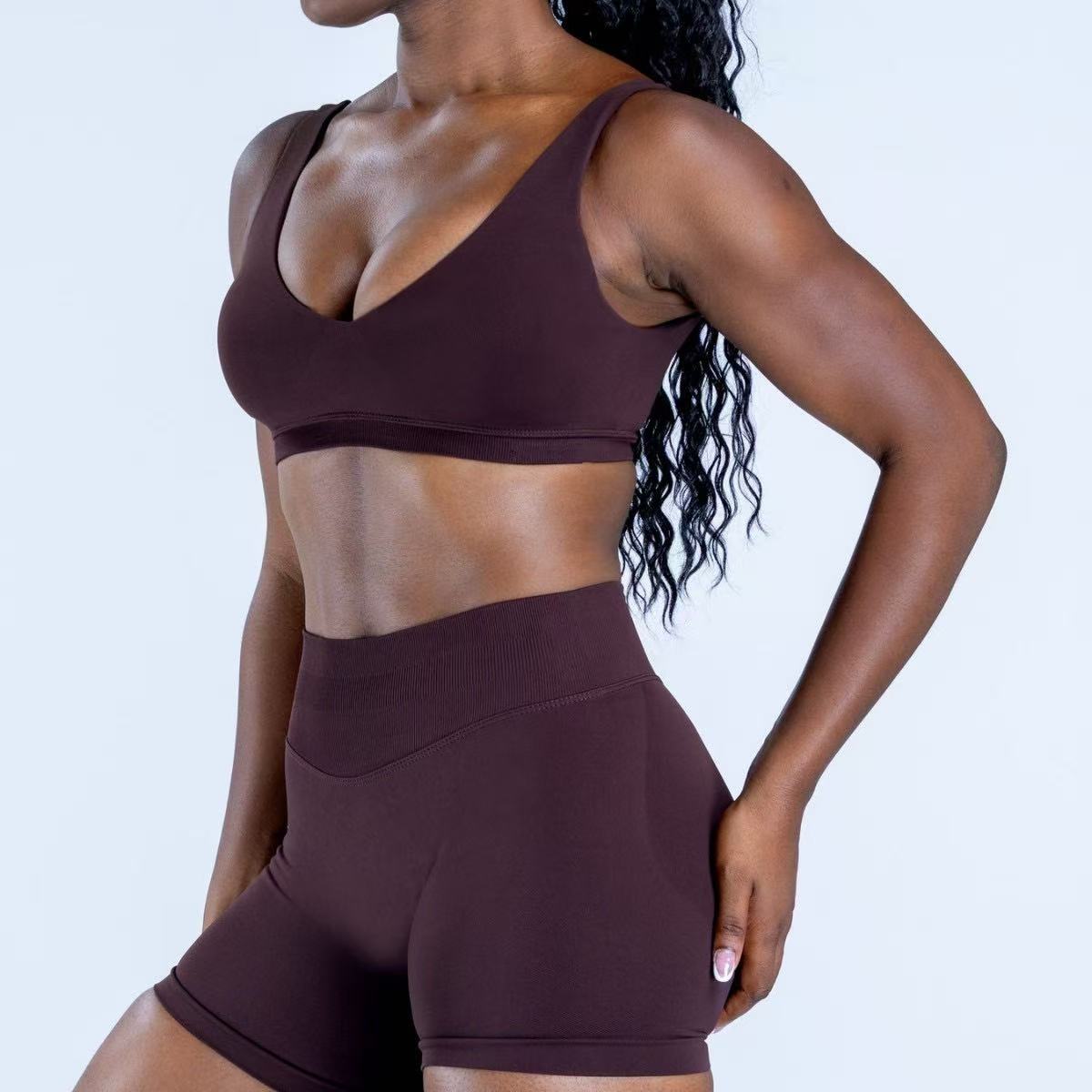 Scoop Back Bra Shockproof Trai - Sports Bra High Impact 评论和价格