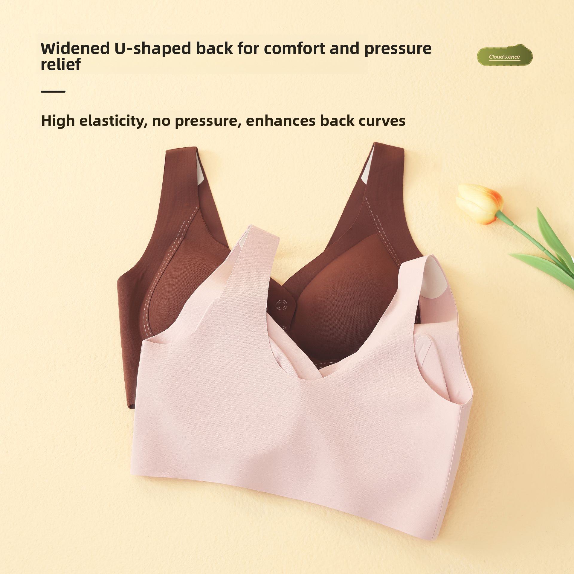 Soft Support Nursing Bra with  - Push Up Bra Padded 评论和价格
