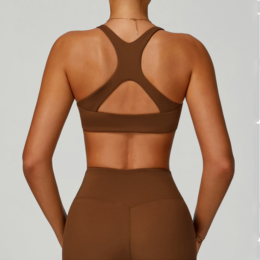 Sports Bra With Hollow Back Ti - Sports Bra High Impact 评论和价格