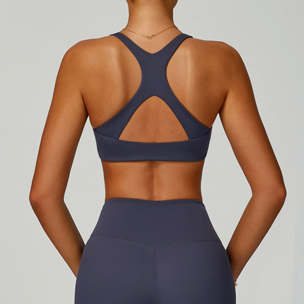 Sports Bra With Hollow Back Ti - Sports Bra High Impact 评论和价格