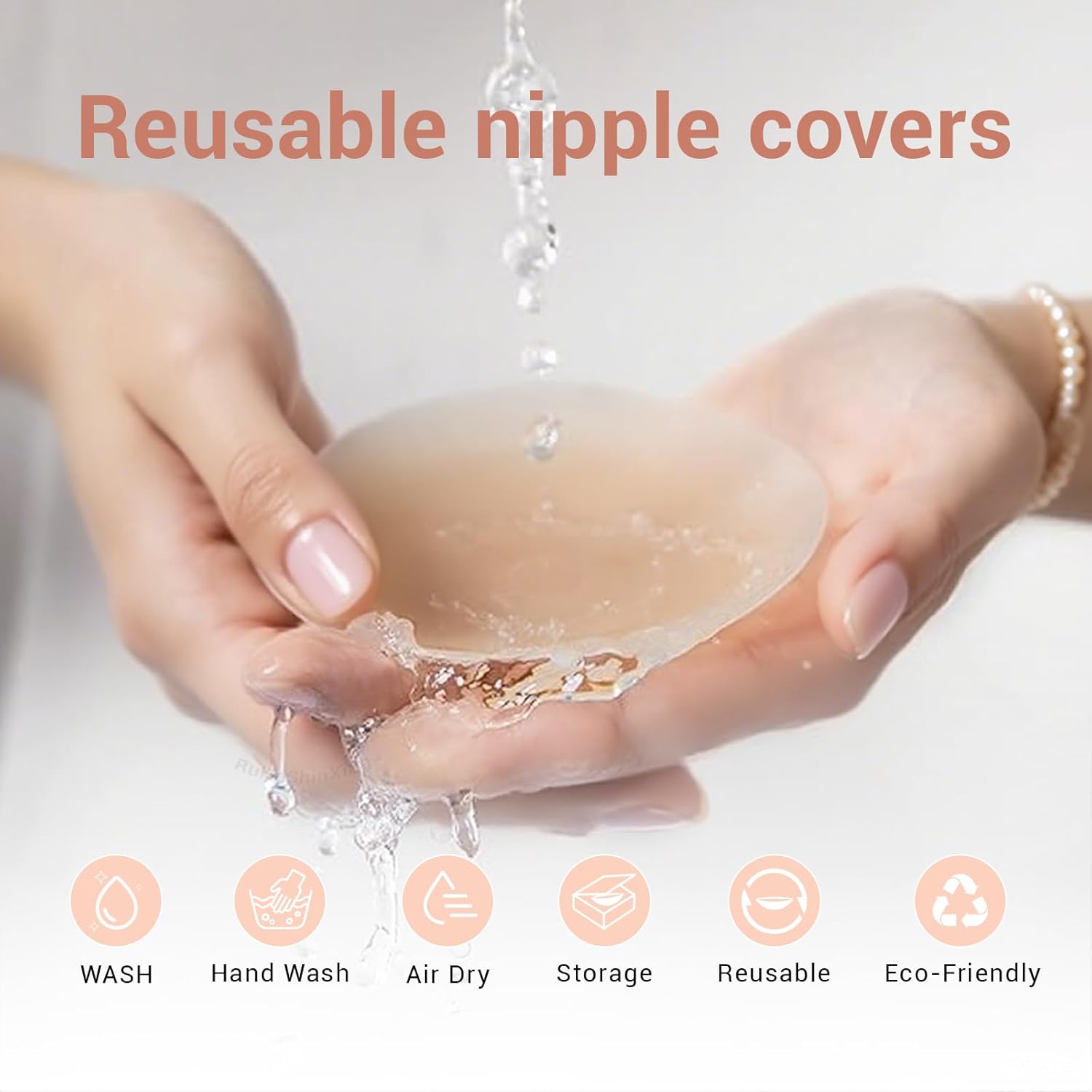 Nipple Covers 1 Pair Reusable  - Nipple Cover Pasties 评论和价格
