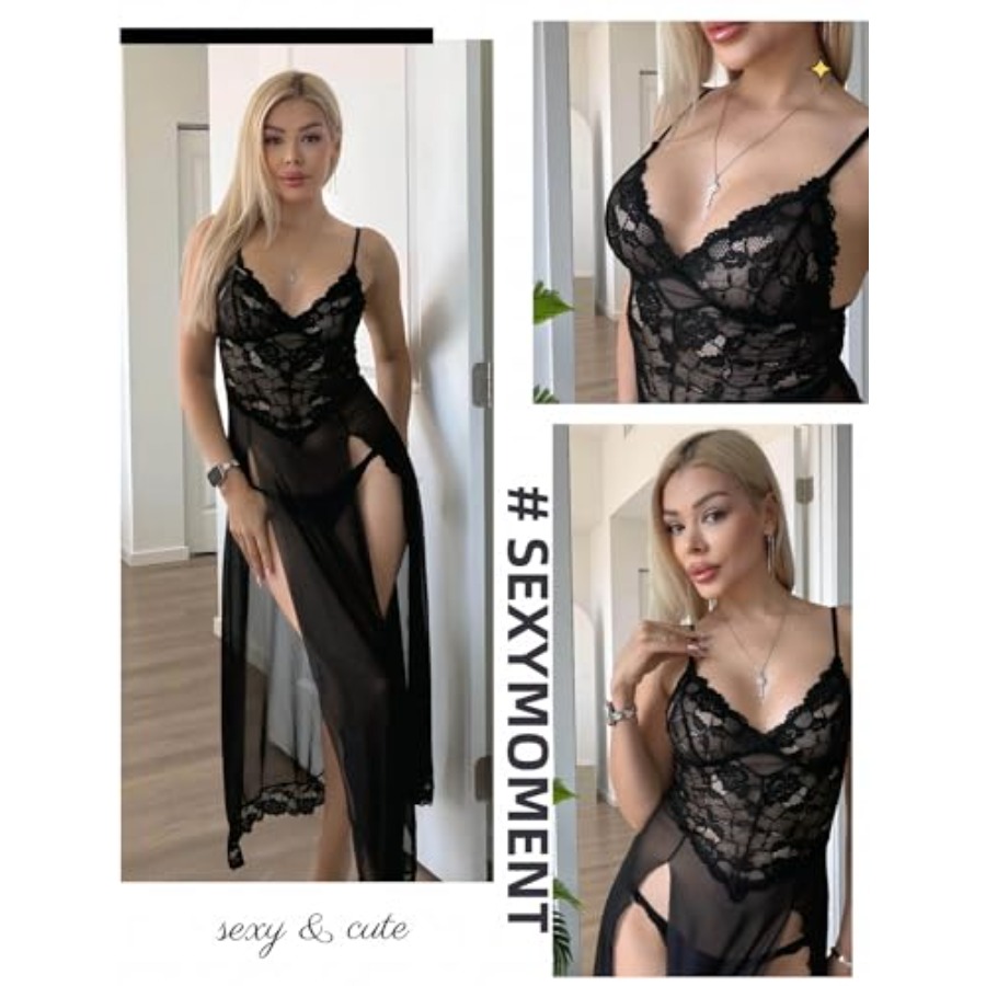 Avidlove Women Lingerie Dress  - Babydoll Chemise Night 评论和价格