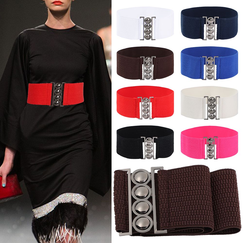 Fashion Casual Cinch Metal Buc - Corset Waist Cinch 评论和价格