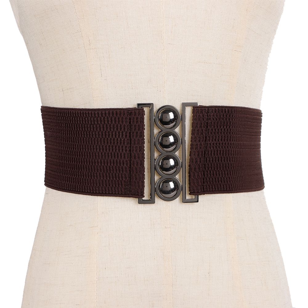 Fashion Casual Cinch Metal Buc - Corset Waist Cinch 评论和价格