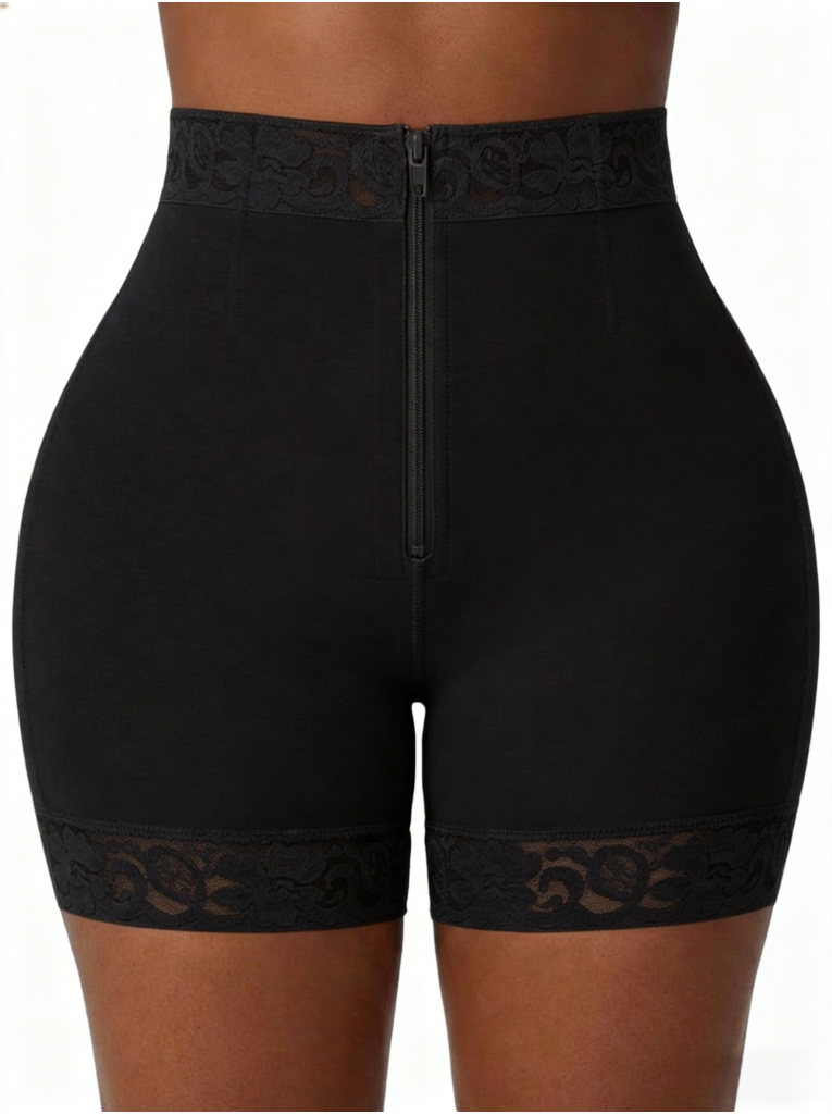 High-Waisted Butt Lifter Panti - Boyshort Underwear 评论和价格