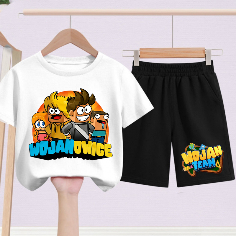 2pcs Wojan Team Kids T-shirts  - Boyshort Underwear 评论和价格