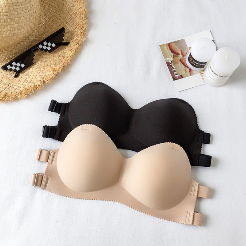 Sexy Backless Invisible Bra Pu - Strapless Bra Backless 评论和价格