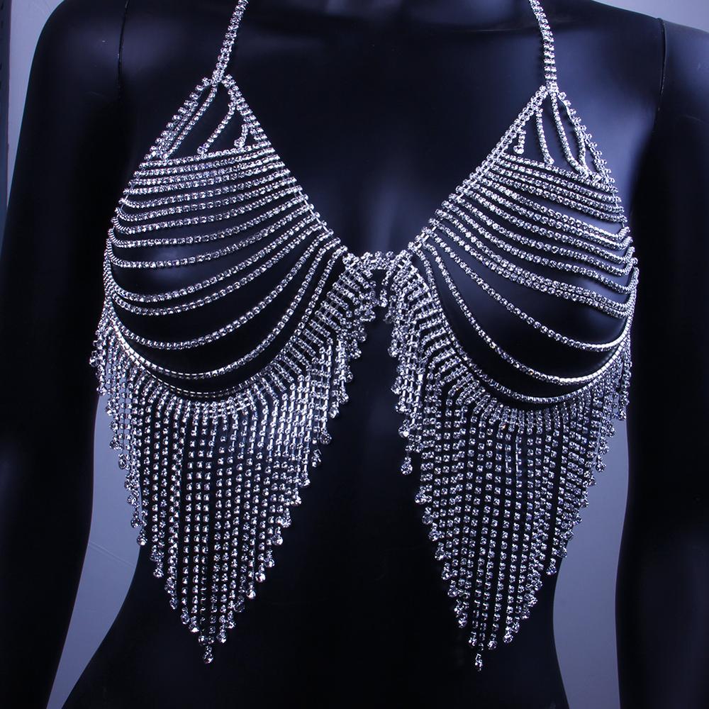 Stonefans New Tassel Crystal B - Thong Bikini Women 评论和价格