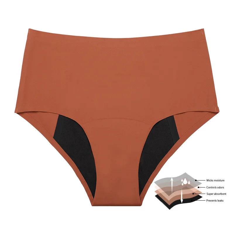 Hot Sale Mid-Rise SeamlMenstru - Period Panty Absorbent 评论和价格