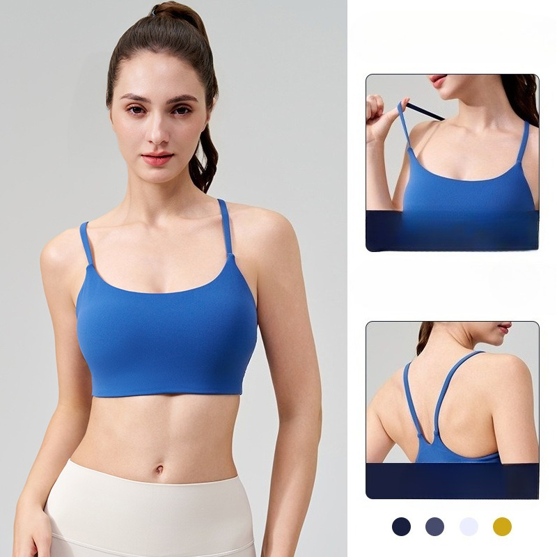 Women's Spring Summer Yoga Tan - Push Up Bra Padded 评论和价格