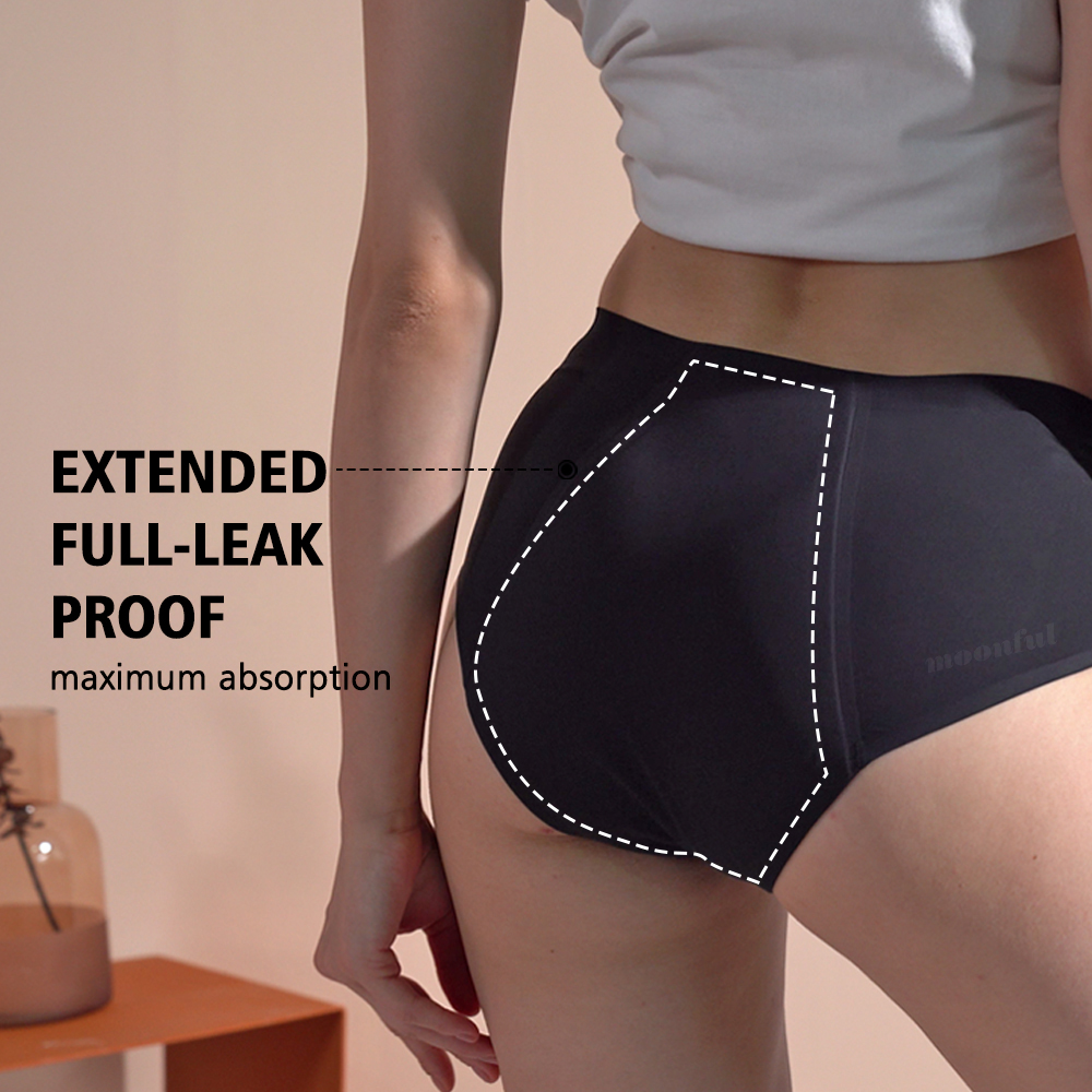 Seamless Menstruation Panties  - Period Panty Absorbent 评论和价格