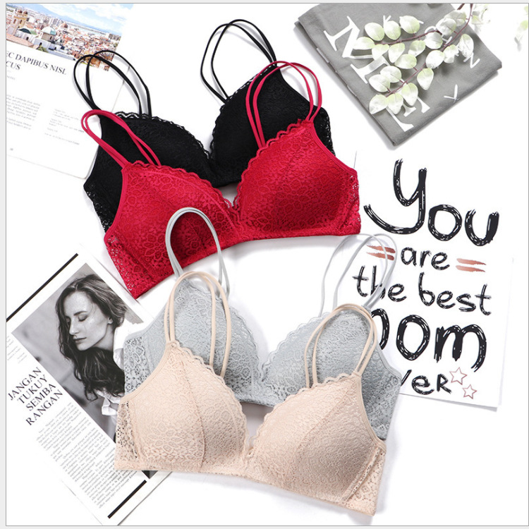 Women Bralette French Style La - Bralette Wireless Soft 评论和价格
