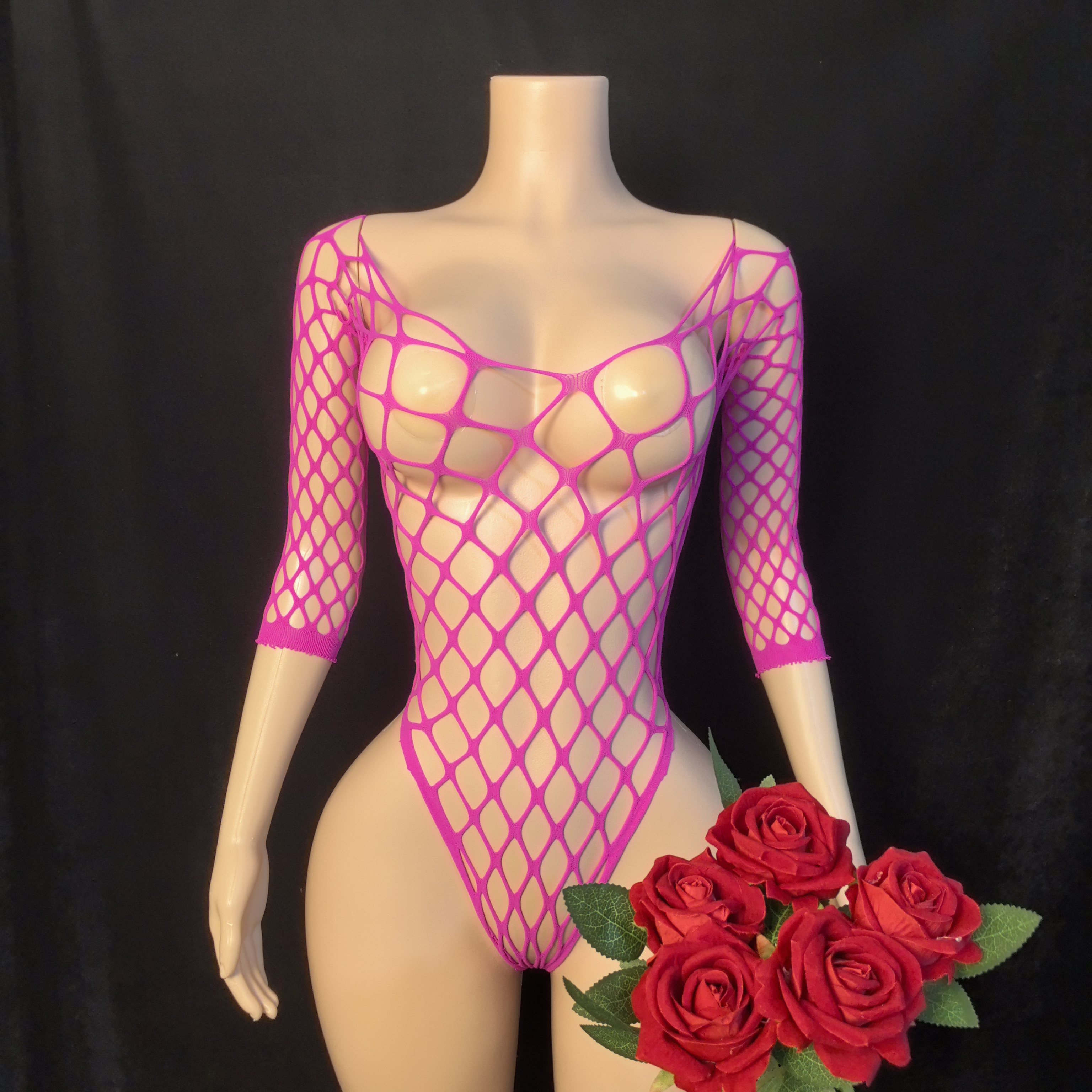 Hot Sexy Lingerie Woman Fishne - Bodystocking Fishnet 评论和价格