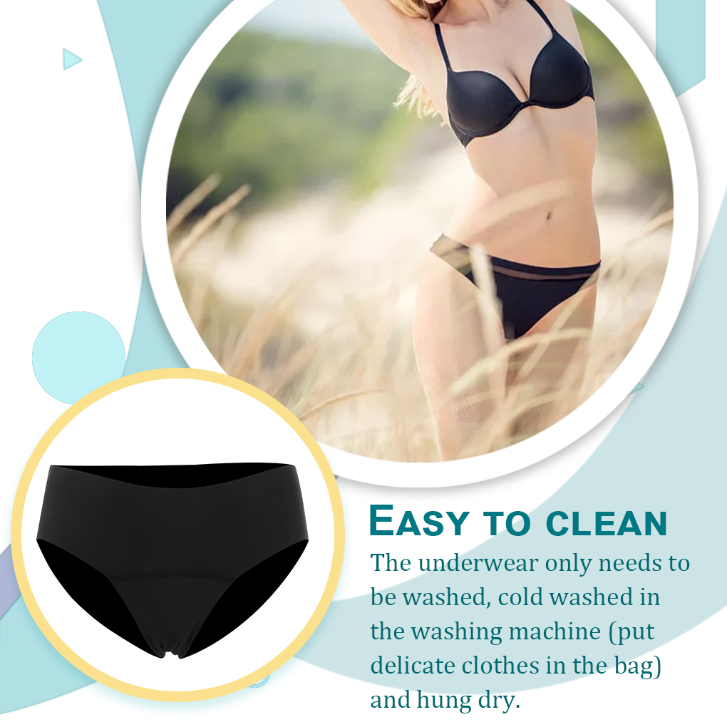 Underpants Skin Friendly Swimw - Period Panty Absorbent 评论和价格