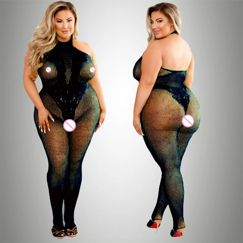 2024 Plus Size Bodystocking Ho - Bodystocking Fishnet 评论和价格
