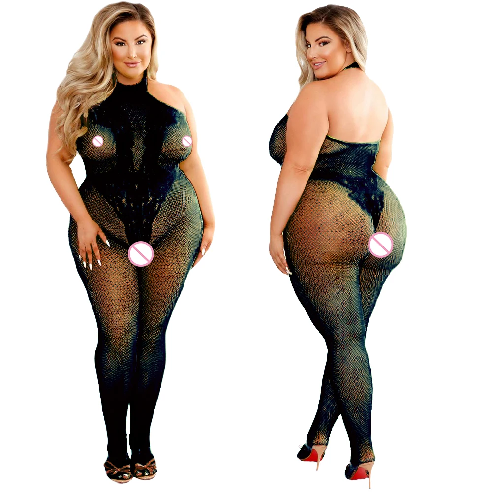 2024 Plus Size Bodystocking Ho - Bodystocking Fishnet 评论和价格