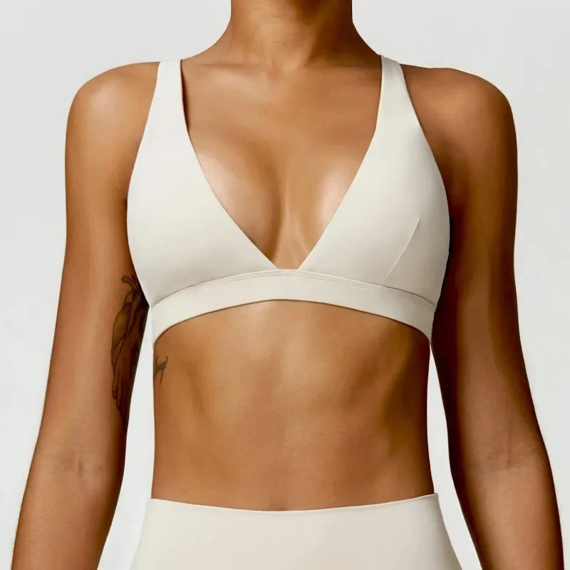 Sports Bra Shockproof Crop Ant - Seamless Underwear Women 评论和价格