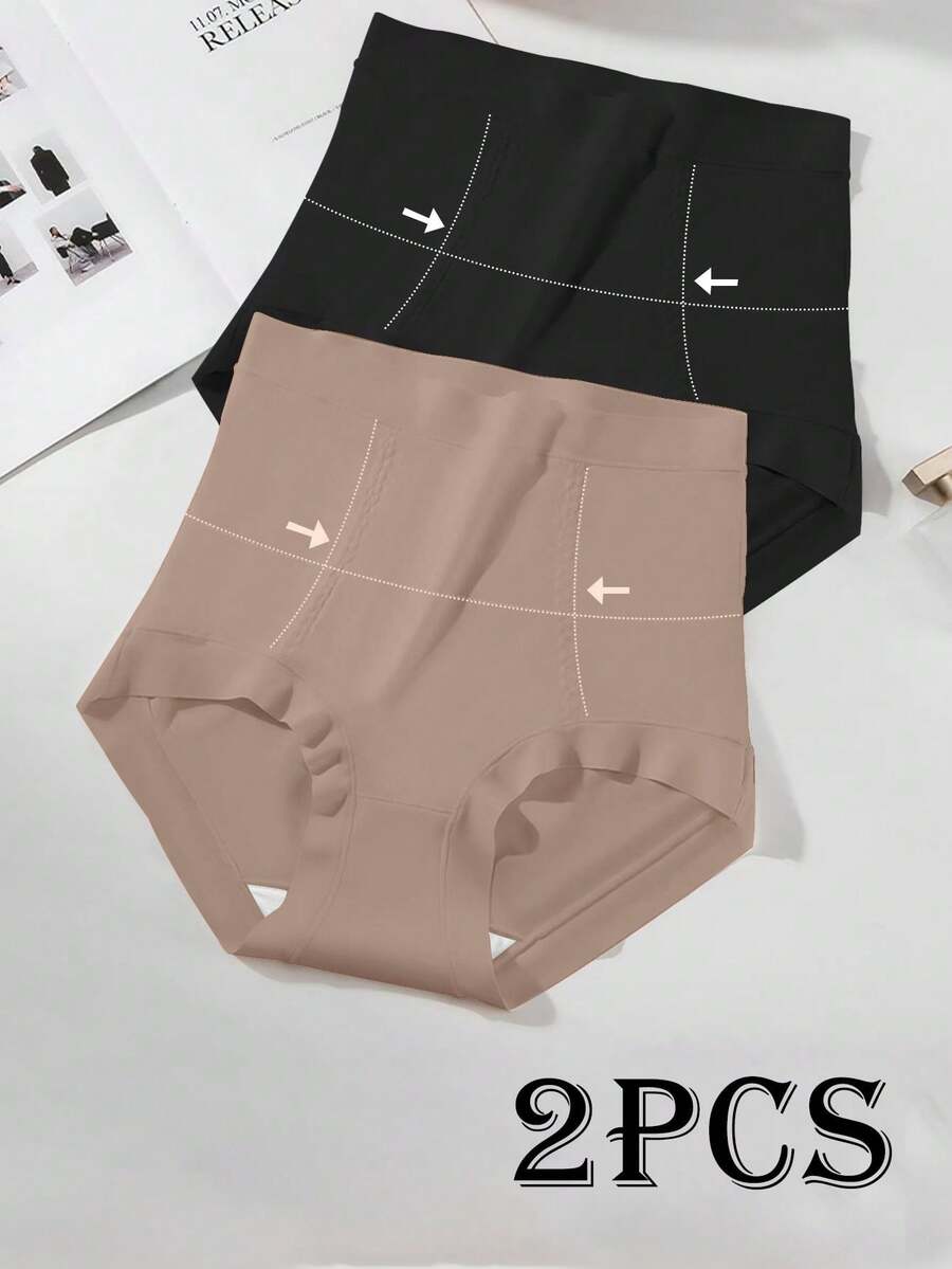 2pcs High Waist Seamless Shape - Seamless Underwear Women 评论和价格