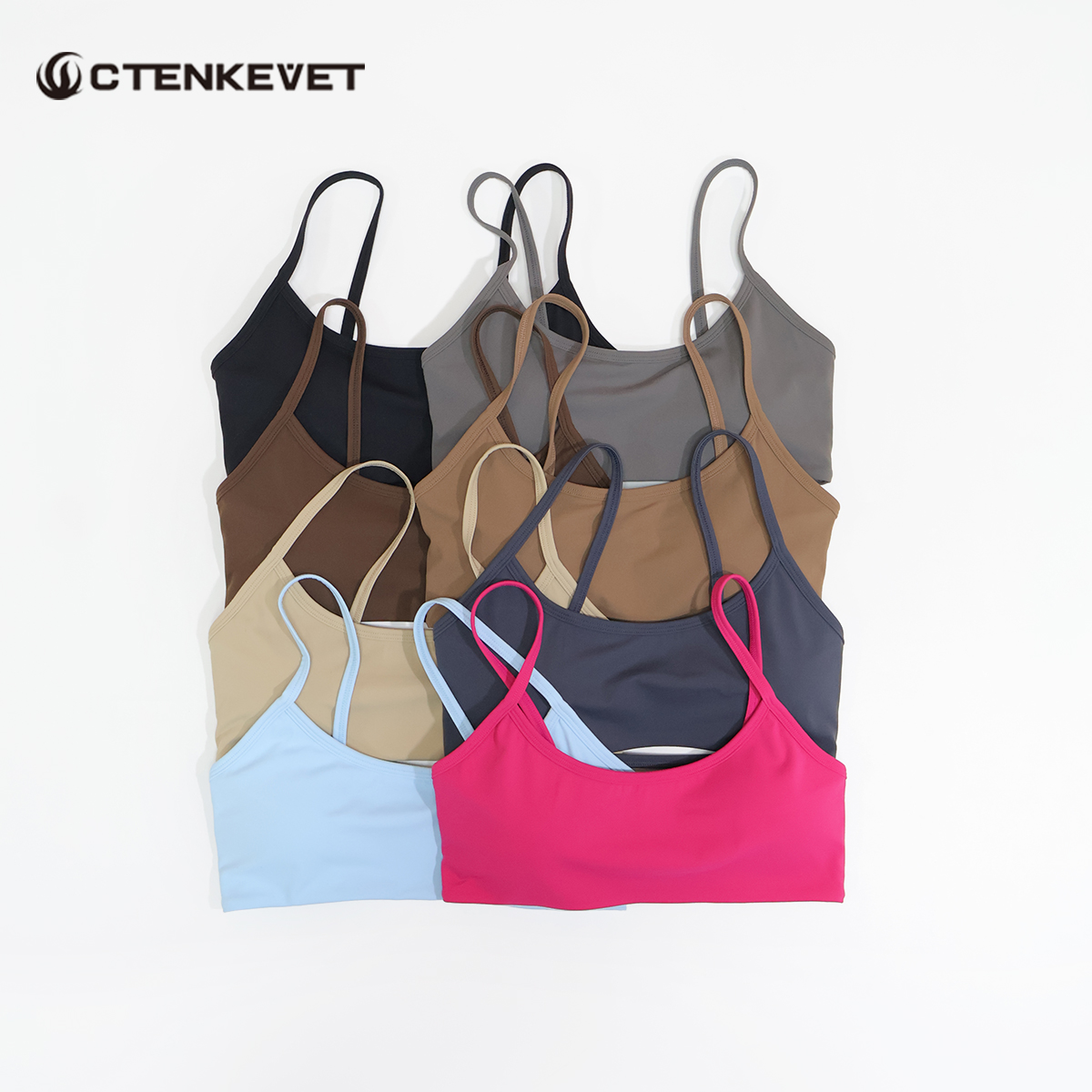 Ctenkevet Summer Backless Spor - Sports Bra High Impact 评论和价格
